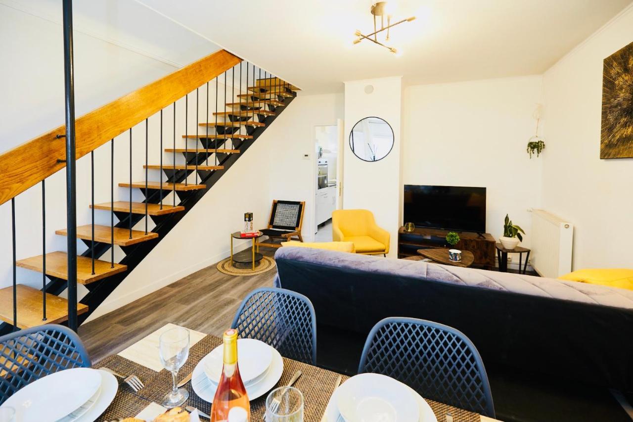 Mona Lisa : Superbe Loft Centre Ville - Parking Gratuit - Wifi Ultra Rapide-Appareil Massage-Netflix-Jeu Societe Troyes Kültér fotó